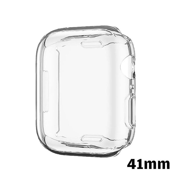 Glass Screen Protector Case Cover For Apple Watch Series 8 7 6 5 4 SE 44/41/45mm