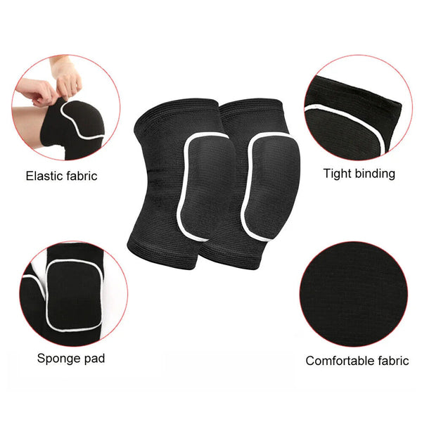 1 Pair Knee Pads Construction Professional Work Sports Comfort Gel Leg Protector