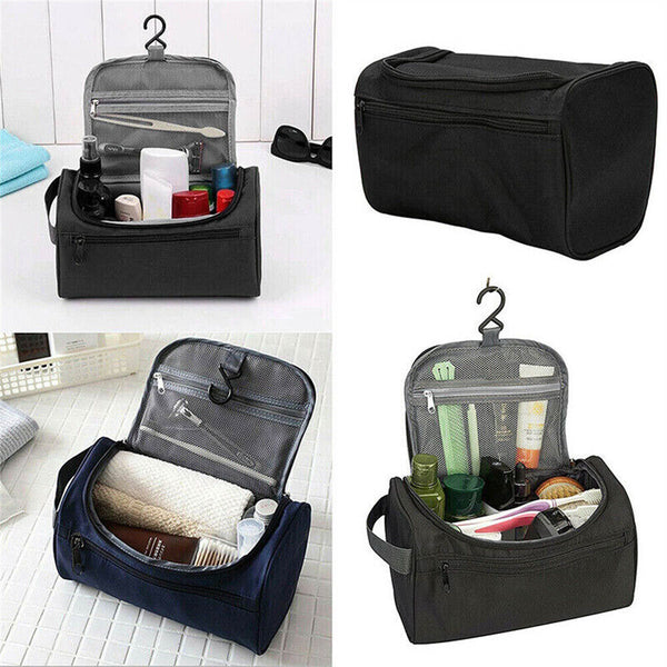 1/2x Mens Hanging Travel Toiletry Wash Storage Shaving Makeup Case Cosmetic Bags