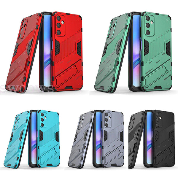 Shockproof Hybrid Armor Magnetic Stand Hard Dual Case For Samsung Galaxy A05s 4G