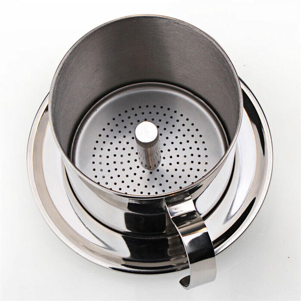 Vietnamese Coffee Filter 304 Stainless Steel Coffee Pot Coffee Strainer Infuser