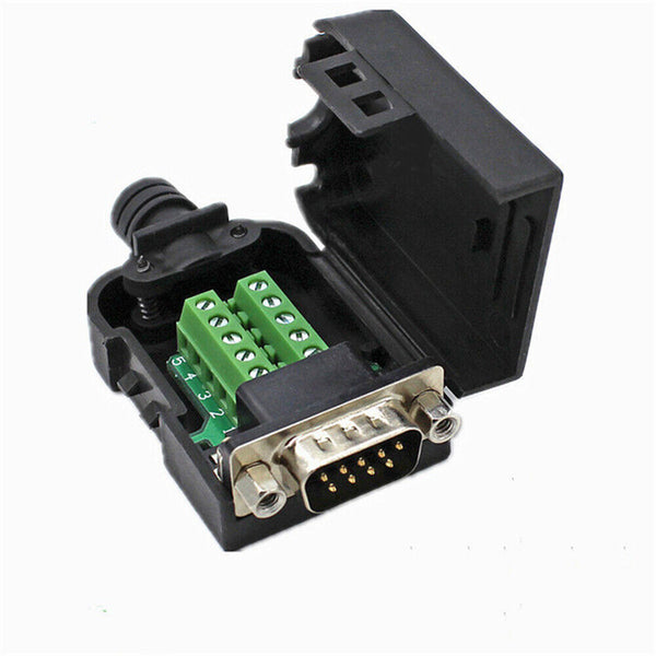 DB9 Male/Female 9Pin to Screw Terminal Connector Signal Module AU Stock