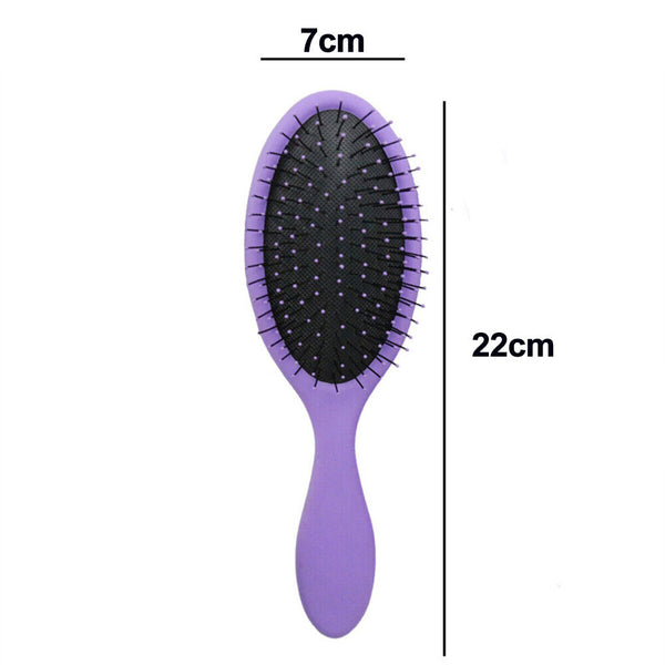 Wet Comb Bristle Brush Professional Salon Detangling Hairbrush Scalp Massage