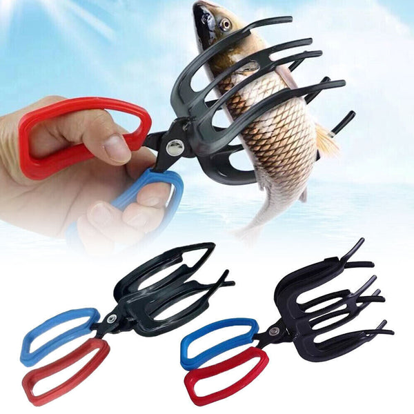 Fishing Pliers Gripper Metal Fish Control Clamp Claw Tong Grip Forceps Tackle AU