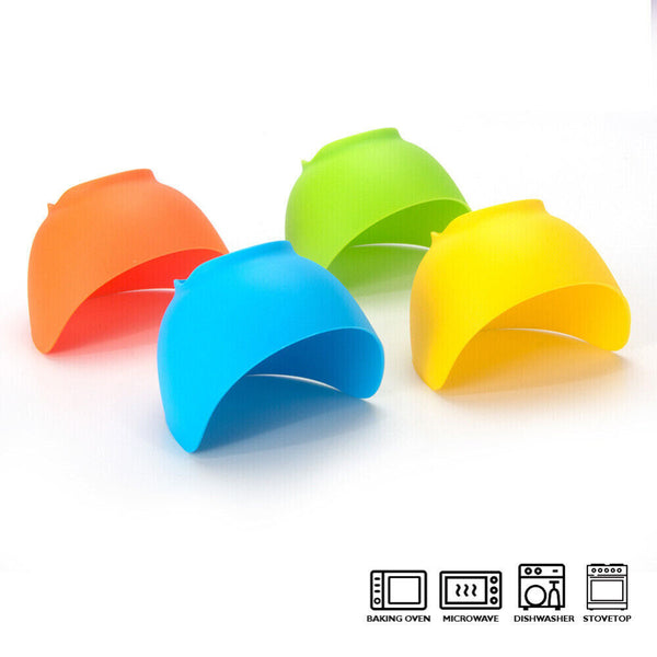 4-16Pcs Silicone Egg Poacher Poaching Pods Pan Poached Cups Moulds For Kitchen