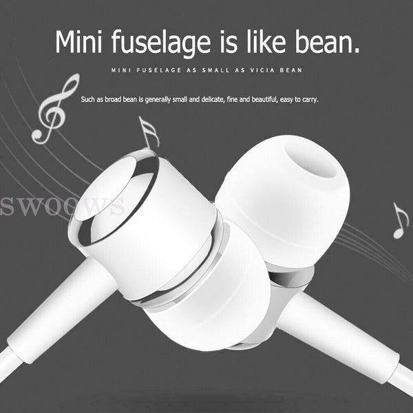 In-Ear Sleep Earphone Anti Noise Ultra Soft Headphone Earbuds Headsets Phones AU