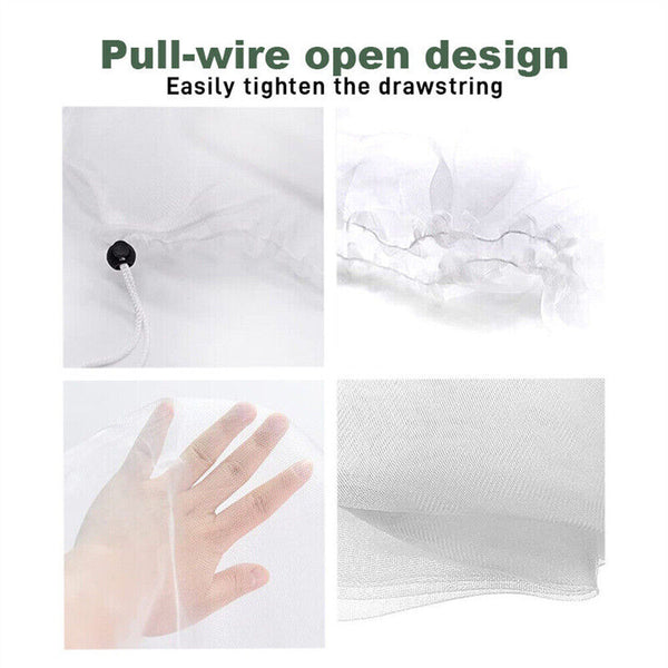 Fruit Fly Net Insect Mesh Vegetable Garden Plant Crop Protection Cover Bags