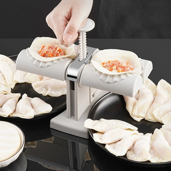 Machine Automatic Dumpling Mould Double Head Press Dumpling Press Dumpling Maker