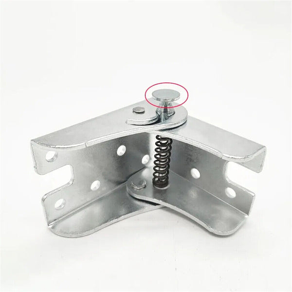 2/4pcs 90 Degree Self-Locking Folding Hinge Sofa Bed Lift Support Cabinet Hinges