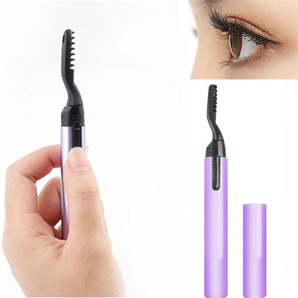 UP 3x Electric Heated Eyelash Curling Long Lasting Eye Lashes Curler Makeup Tool