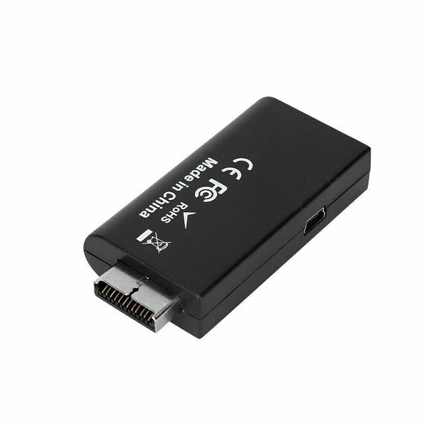 AU PS2 to HDMI Video Converter Composite AV to HDMI PlayStation 2 HD Adapter AU