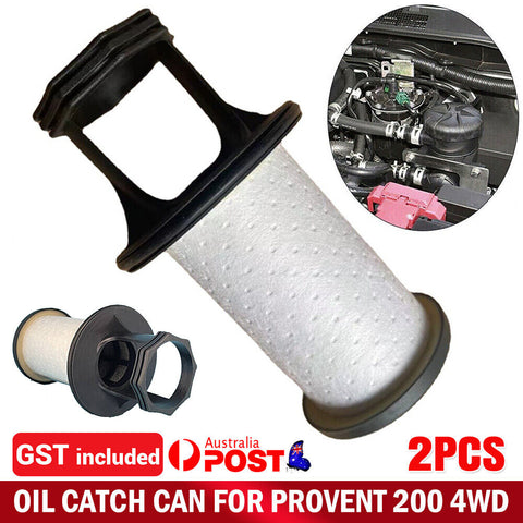 2X For ProVent 200 4WD Oil Catch Can Replacement Filter Element 3931051950 AU