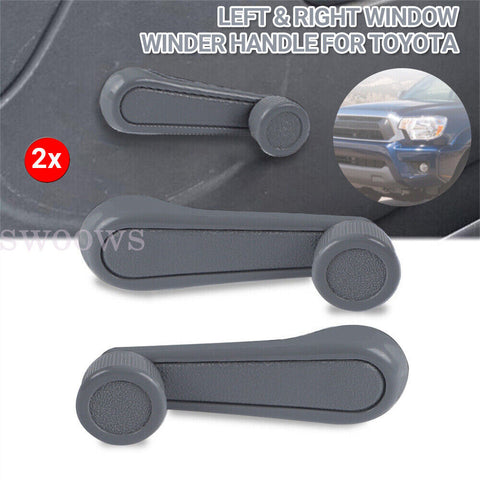 2x Left & Right Window Winder Handles For TOYOTA LAND CRUISER HZJ75 FZJ75 Series