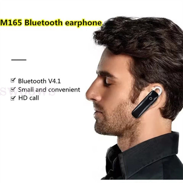 Bluetooth Earphone Handsfree Mic Wireless Headset Headphone Earpiece Earbud