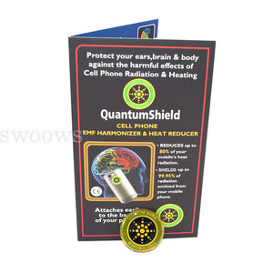 1/6 Anti Radiation Quantum Shield EMF Protection Neutraliser Chip Phone Stickers