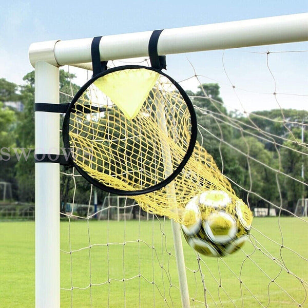 1/2 Football Target Net Soccer Target Goal Net  Soccer Top Bins Goal Target Bag