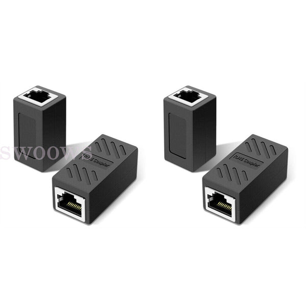 RJ45 Coupler Cat5e/6/7 Ethernet Cable Extender Joiner LAN Connector Adapter