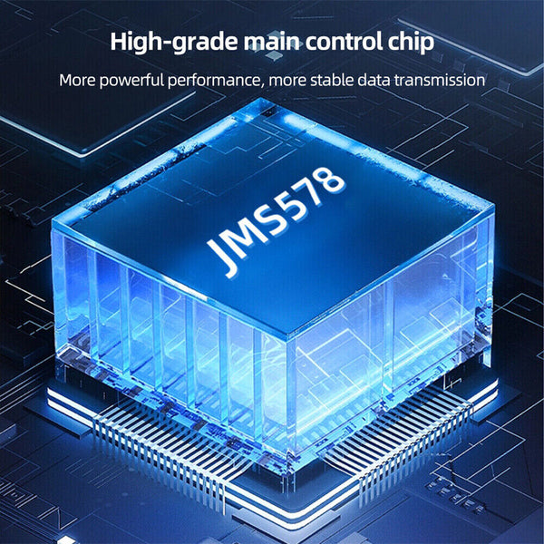 1/2x 2.5inch External Hard Drive 6TB Mobile Hard Drive Enclosure USB3.0 Portable