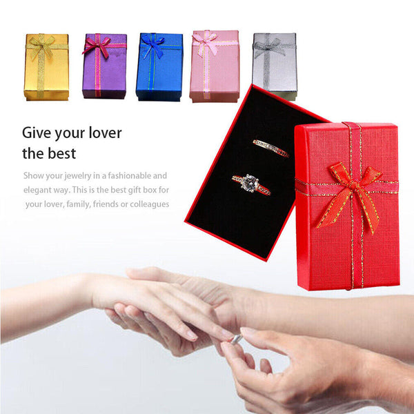 Jewellery Gift Boxes Necklace Ring Bracelet Bangle Earring Cardboard Display Box