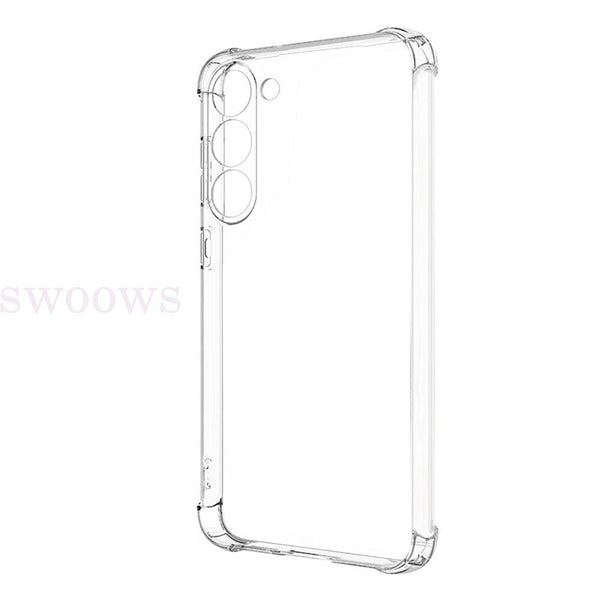 Case For Samsung S23 S22 W/ Lens Protect Clear Heavy Duty Soft Shockproof Cover