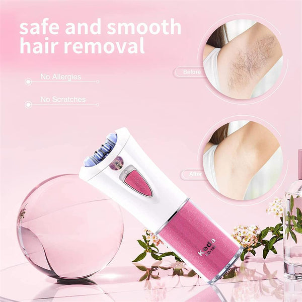 NEW Smooth Glide Epilator for Women Face - Body and Facial Hair Removal A+