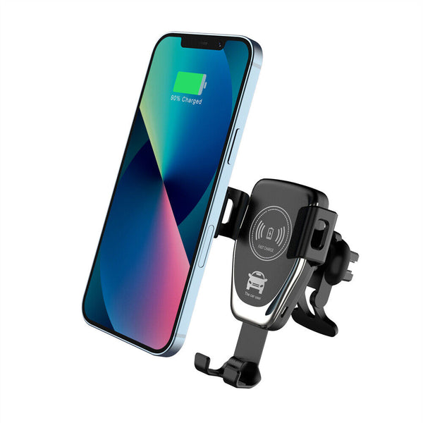 Wireless Fast Charging 10W Car Charger 2 in 1 Mount Holder For Mobile Phone