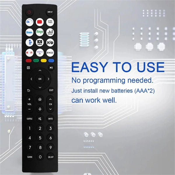 TV Remote Control For Hisense 43A7KAU 50A7KAU 55A7KAU 65A7KAU 75A7KAU 85A7KAU