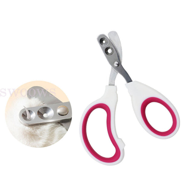 Pet Nail Cutters Claw Grooming Scissors Clippers Trimmer Dog Cat Bird Rabbit