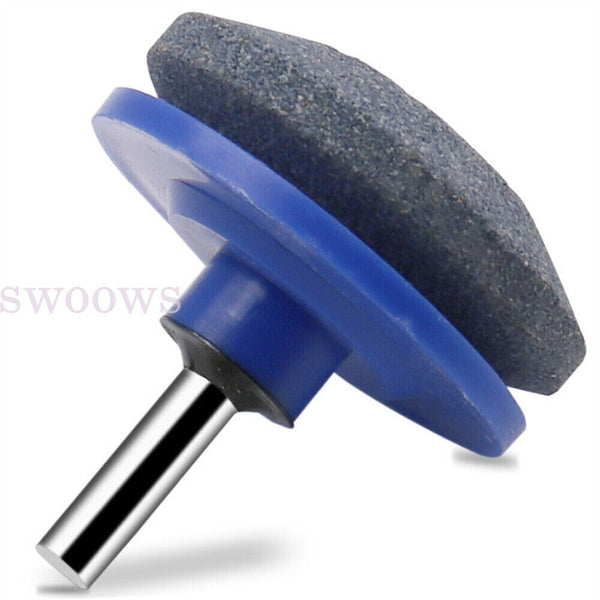 1-5PCS Lawn Mower Blade Sharpener Rotary Stone Grindstone Sharpening Drill Tool