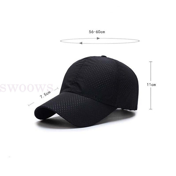 Unisex Hat Plain Curved Sun Visor Hat Outdoor Dustproof Baseball Cap Solid Co