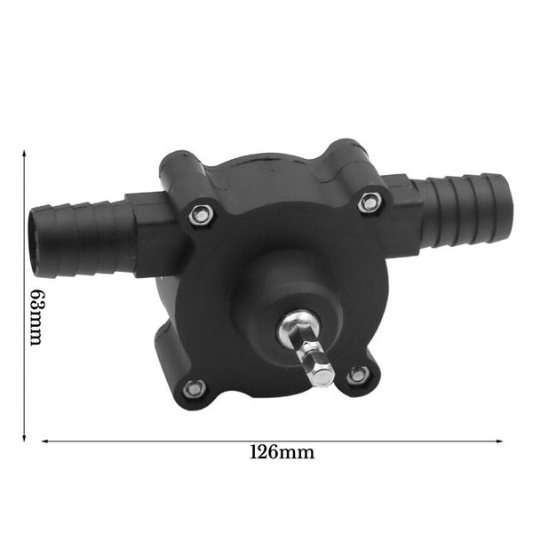 Self-Priming Transfer Oil Fluid Pumps Electric Drill Powered Water Pump Portable