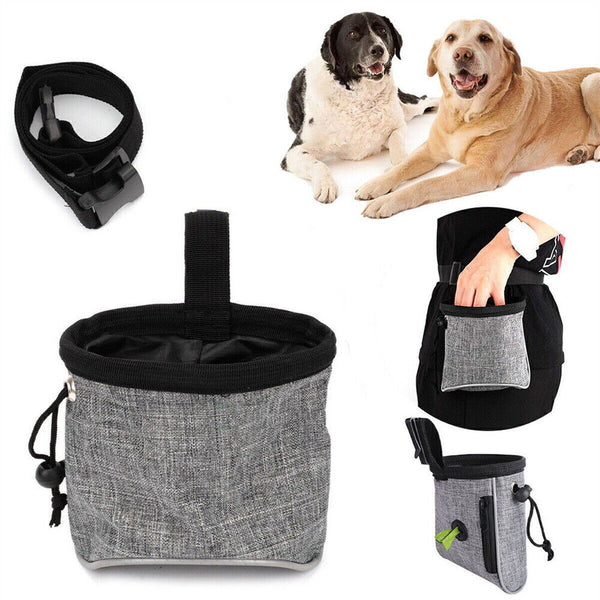 Dog Puppy Outdoor Training Snack Obedience Food Bag Pet Treat Waist Belt Pouch