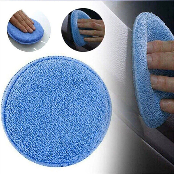 UP 50X Car Microfibre Polishing Foam Sponge Wax Applicator Pads Cleaning Buffer