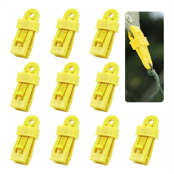 UP50x Adjustable Heavy Duty Lock Grip for Tarp Shade Cloth Plastic Clips Buckle