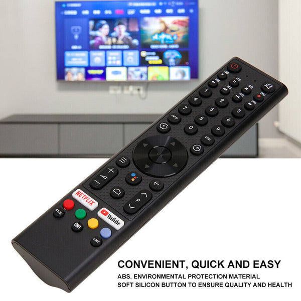 Voice Remote for CHIQ TV U50H10 U55H10 U43H10 CHANGHONG GOOGLE TV GCBLTVC0GBBT A