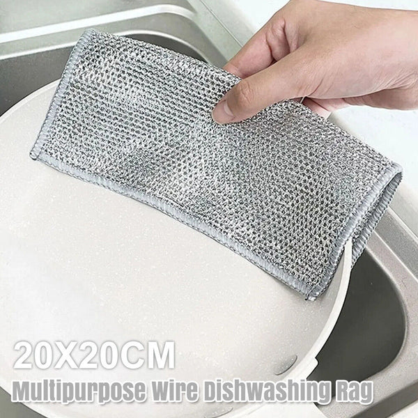 Multipurpose Wire Dishwashing Rags for Wet and Dry, Wire Dishwashing Rag AU