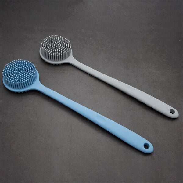 Long Handle Cream Lotion Applicator Back Massager Scrubber SPA Bath Shower Brush