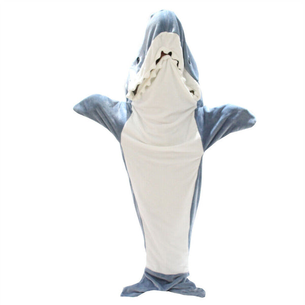 Shark Sleeping Bag S-XXL for Shark Blanket Super Soft Cozy Flannel Hoodie