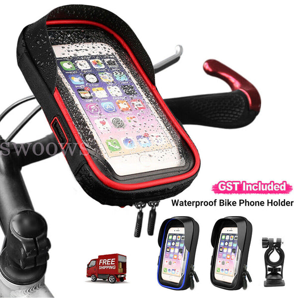 Waterproof Bike Phone Holder Handlebar Mount For Motorcycle Cycling Universal