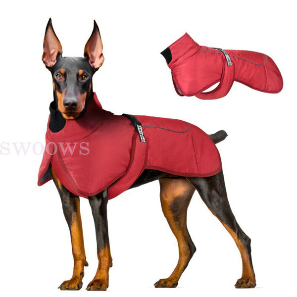 Waterproof Winter Warm Pet Dog Coats Jacket Outdoor Clothes Vest Puppy Coat