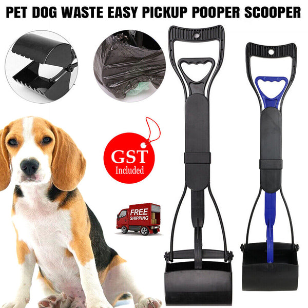 Pet Dog Waste Easy Pickup Pooper Scooper Walking Poo Poop Scoop Grabber Picker