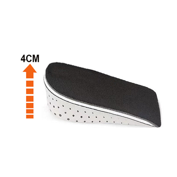 Unisex Insole Heel Lift Insert Shoe Pad Height Increase Cushion Taller Foot Pad