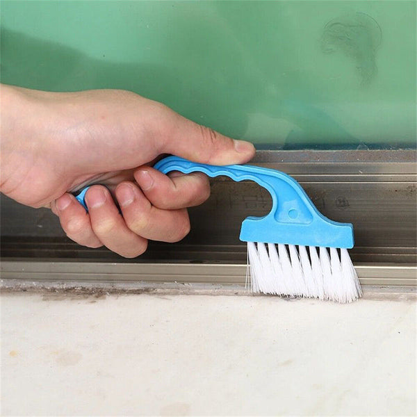 Crevice Groove Cleaning Brush Trench Window Door Cleaning Gap Dust Cleaner Slide