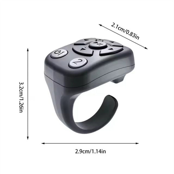 Tiktok Remote Ring Auto Camera Shutter Smart Page Turner Bluetooth Scrolling