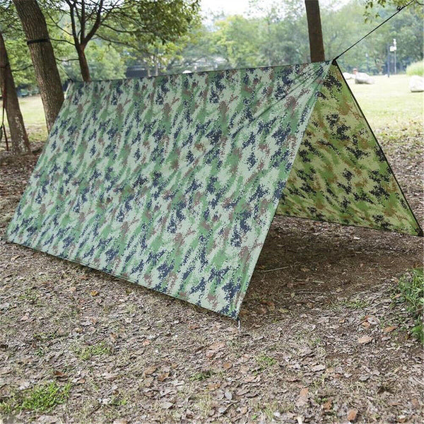 1-2PCS Waterproof Outdoor Camping Tarp Fly Tent for Canopy Hammock Hiking Cover