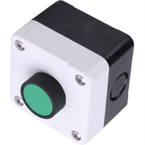 Weatherproof Green Push Button Switch One Button Control Box For Gate Opener ABS