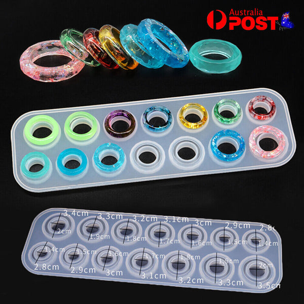 Silicone Resin Moulds Mold Jewelry Earring Pendant Casting Craft DIY Kit Set