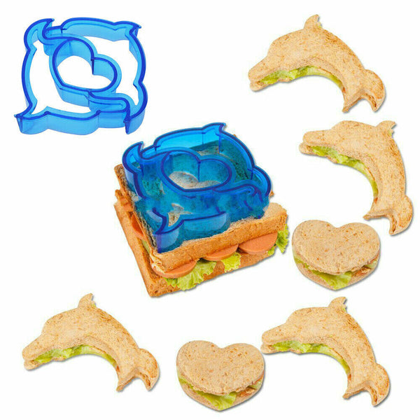 16x Sandwich Cutter Kids DIY Lunch Cake Toast Shape Mold Creative Bread Mould au