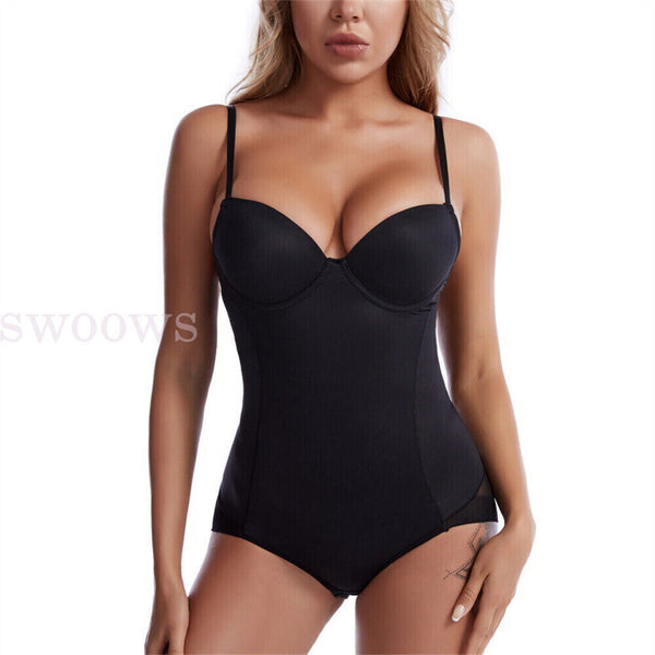 Ladies Full Body Shaper Slimming Shapewear Firm Tummy Control Underwear Bodysuit