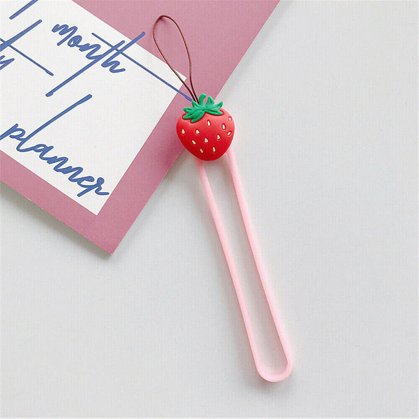 Cute Fruit Mobile Phone Straps Rope Cartoon Strap Charm For Phone Case Decor